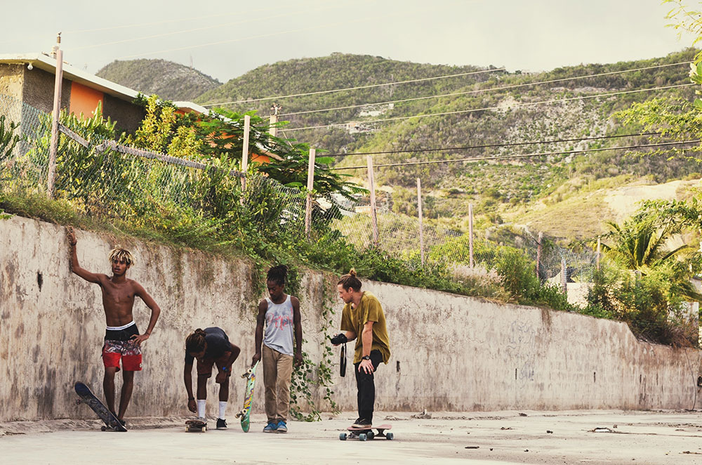 Will filming Ja Skate, Kingston Jamaica