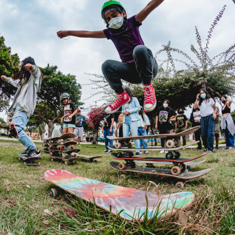 Edu-Skate programme in Peru